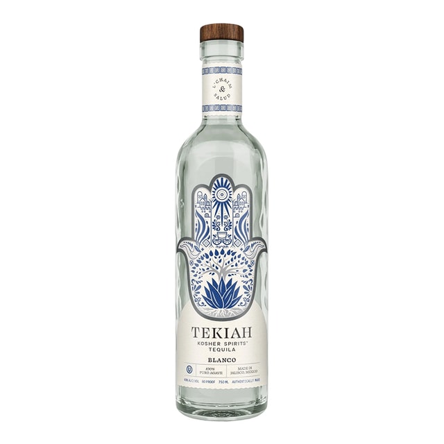 Tekiah Kosher Tequila Blanco Bottle Front